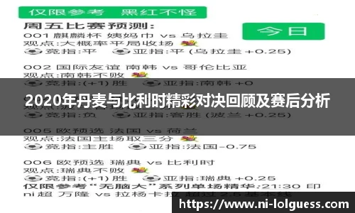 2020年丹麦与比利时精彩对决回顾及赛后分析